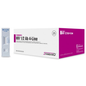 Экспресс-тест STANDARD Q HIV 1/2 Ab 4-Line