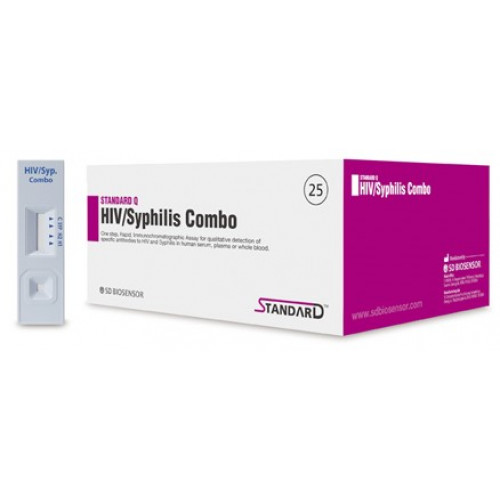 Экспресс-тест STANDARD Q HIV / Syphilis Combo Экспресс-тест STANDARD Q HIV / Syphilis Combo